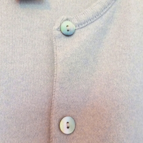Charter Club sweater. Light blue. Size M. - Picture 5 of 9